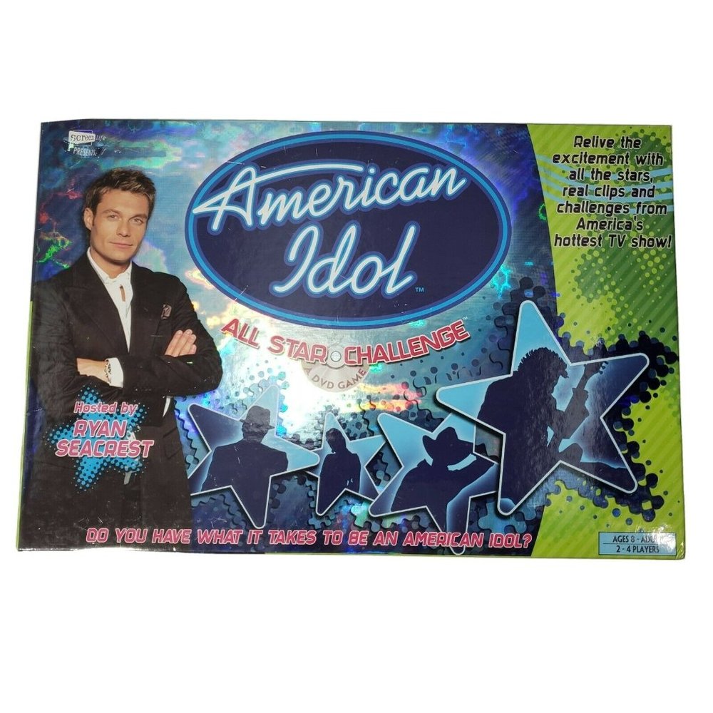 American Idol Board‎ Game w/ DVD All Star Challenge